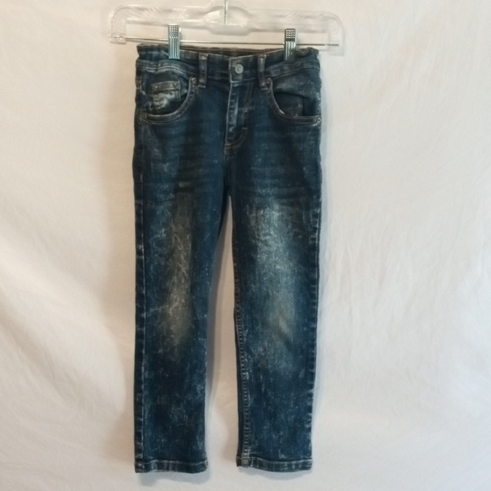Lee Kids' Denim Blue Jeans Straight Skinny
